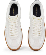 Tommy Hilfiger Court Sneaker Mujer Heritage Low Top, Marfil (Ancient White), 38