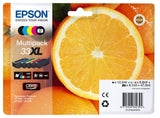 EPSON C13T33574021 - Juego de Cartuchos de Tinta (5 Unidades, Negro, Amarillo, Magenta y Cian)