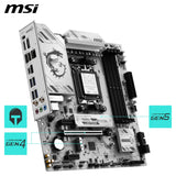 MSI Placa Base B850M Gaming Plus WIFI6E, mATX. Soporta procesadores AMD Ryzen 9000/8000/7000, AM5 - DDR5 Memory Boost 8200+ MT/s (OC), PCIe 4.0 x16, M.2 Gen5, Wi-Fi 6E, 2.5G LAN
