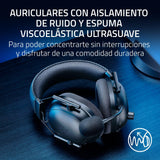 Razer Blackshark V2 Pro (Playstation) - Auriculares Inalámbricos E-Sports para Consola PS5 (Diafragmas Triforce 50mm, HyperSpeed Wireless, Perfil de Audio FPS, Micrófono HyperClear) Negro