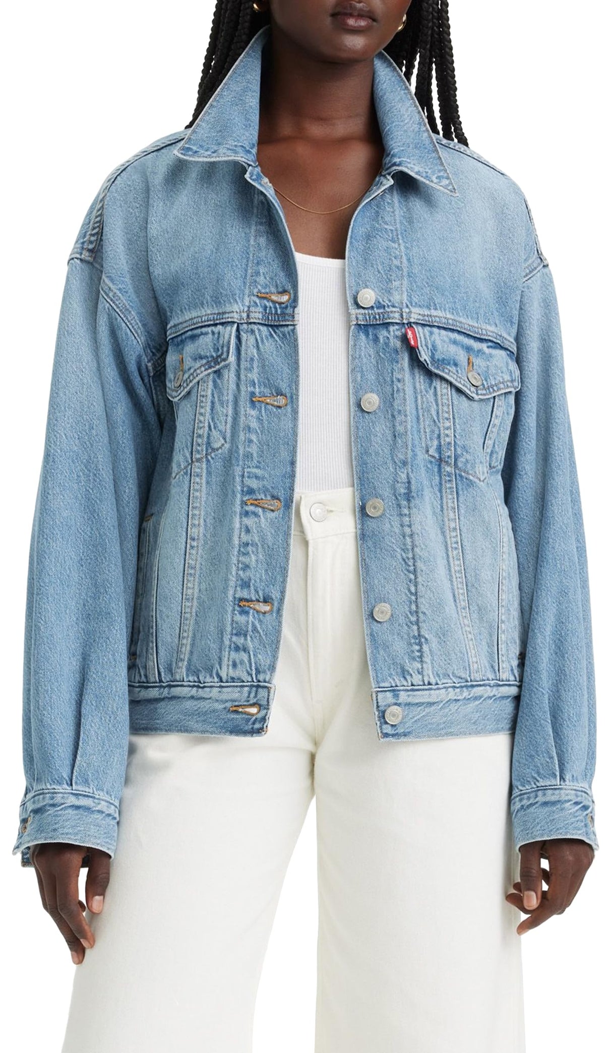 Levi's 90s Trucker, Jacket para Mujer, Soft As Butter Mid, XS