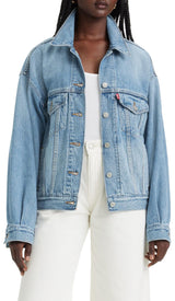 Levi's 90s Trucker, Jacket para Mujer, Soft As Butter Mid, XS