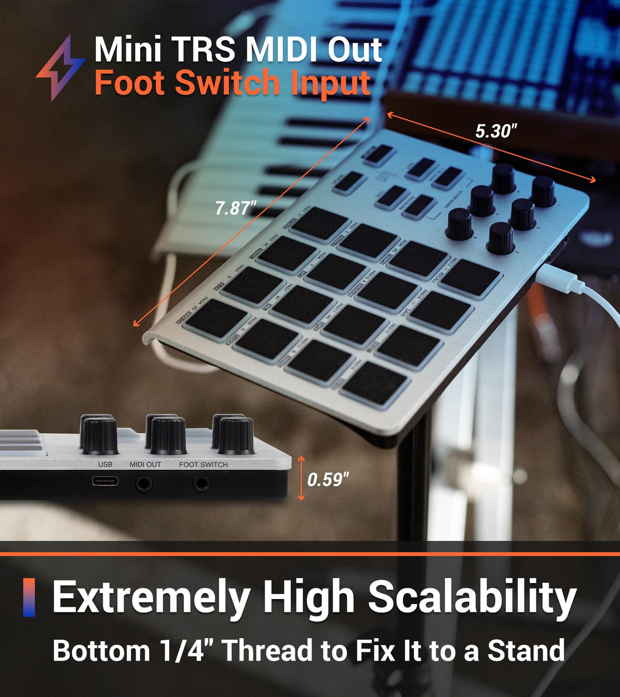 ESI Xjam | USB MIDI Performance Controller