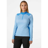 Helly-Hansen Womens W Lifa Merino Midw 1/2 Zip, Azul Brillante, S