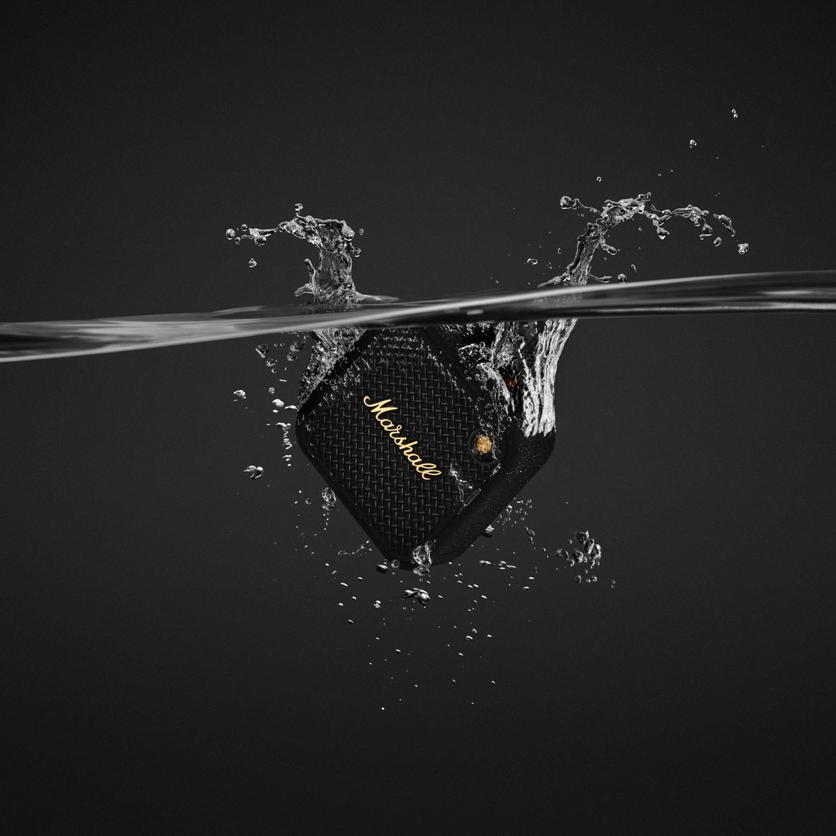 Marshall Willen II Altavoces inalámbricos Bluetooth 17 Horas de reproducción IP67 Carga rápida a Prueba de Agua - Negro y latón