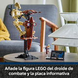 LEGO Star Wars 75428 Droide de Combate con STAP - Figura Articulada de Juguete - Decoración del Dormitorio - Regalo para Niños y Niñas de 12+ Años y Adolescentes Fans de La Amenaza Fantasma