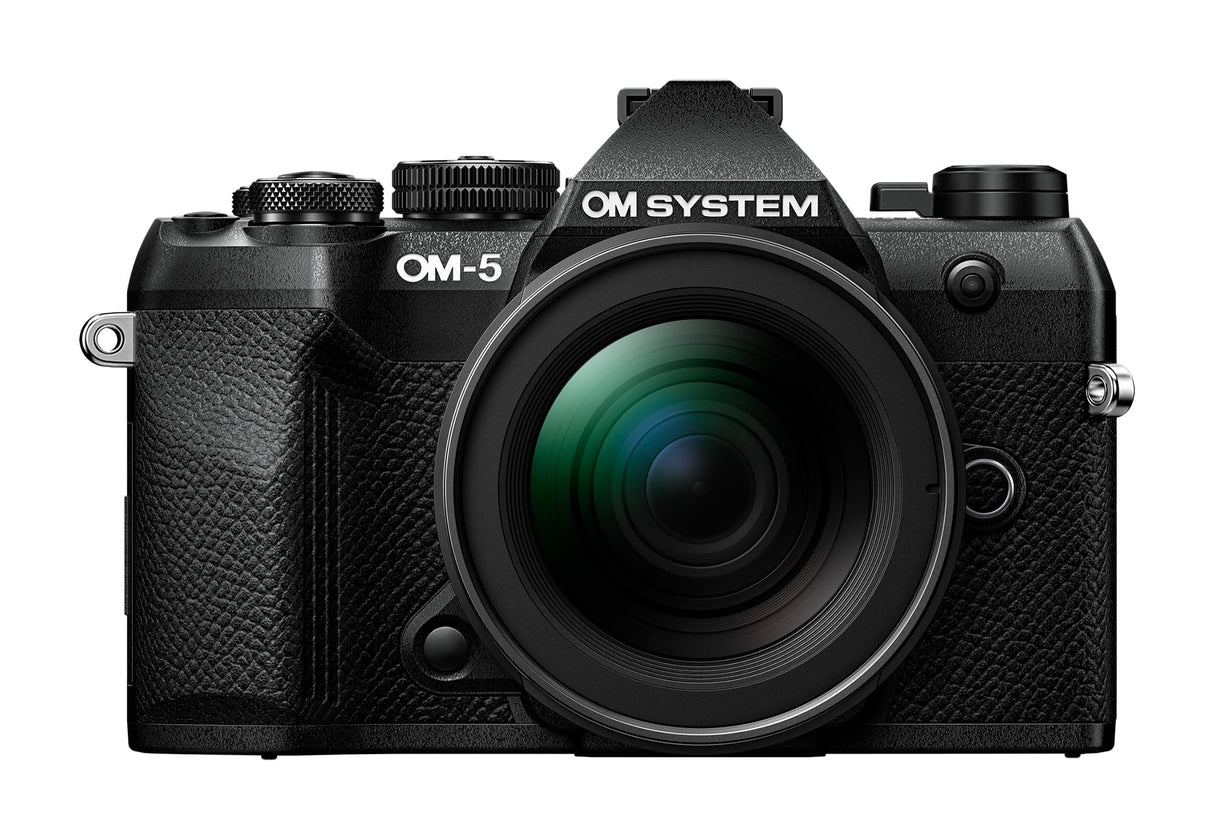 Cámara Micro Cuatro Tercios OM SYSTEM OM-5 Mark II, Incl. Objetivo M.Zuiko Digital ED 12-45mm Pro, Sensor Live Mos de 20 MP, estabilización de Imagen de 5 Ejes, Sellado IP53 contra la Intemperie