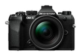 Cámara Micro Cuatro Tercios OM SYSTEM OM-5 Mark II, Incl. Objetivo M.Zuiko Digital ED 12-45mm Pro, Sensor Live Mos de 20 MP, estabilización de Imagen de 5 Ejes, Sellado IP53 contra la Intemperie