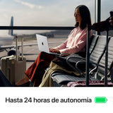 Apple MacBook Pro de 14,2 Pulgadas portátil con Chip M5: Pantalla Liquid Retina, CPU de 10 núcleos y GPU de 10 núcleos, 32 GB Memoria unificada, 1 TB de SSD, Teclado español; Plata