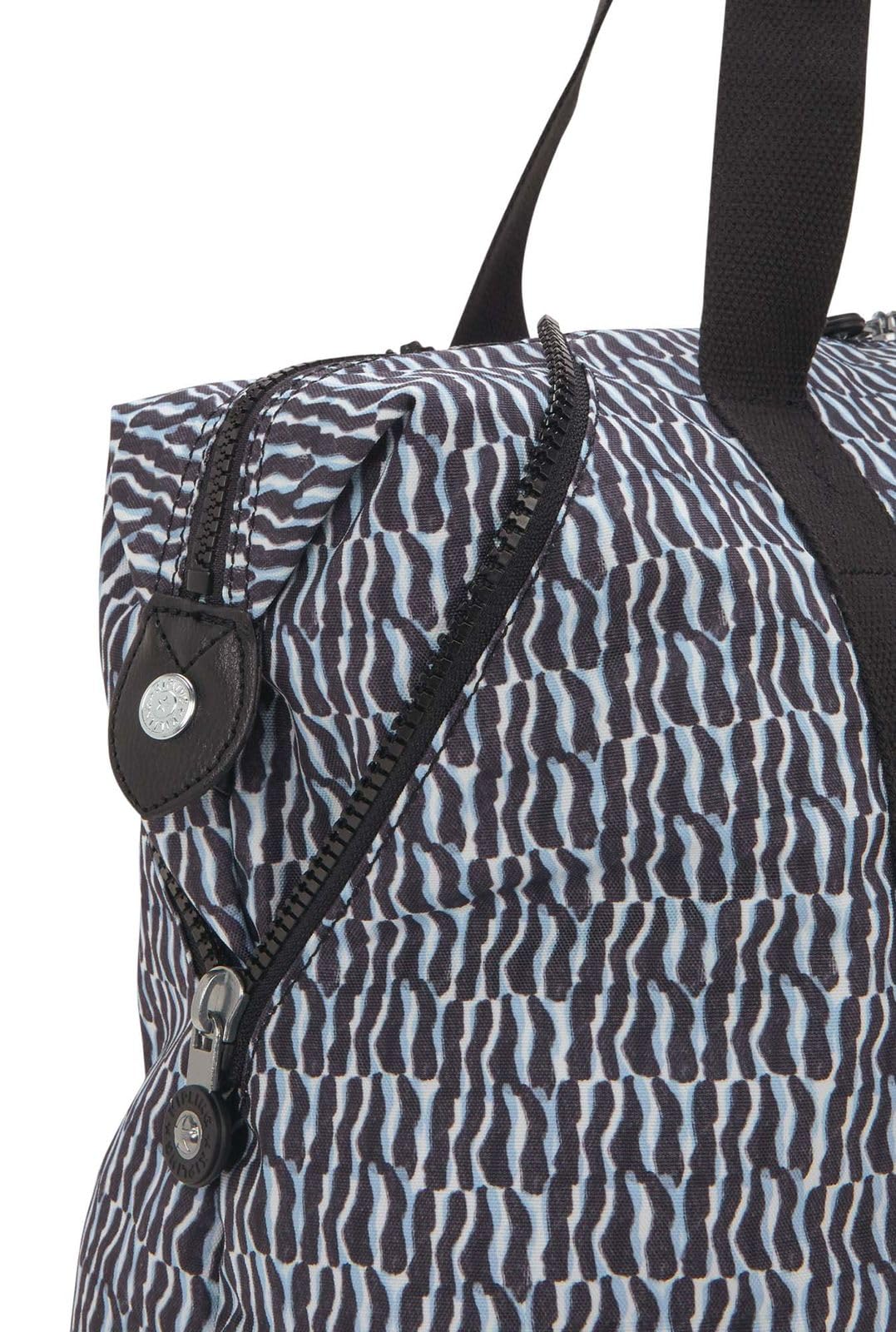 Kipling Art M, Bolsa Grande, Azul (Holiday Waves)