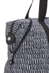 Kipling Art M, Bolsa Grande, Azul (Holiday Waves)