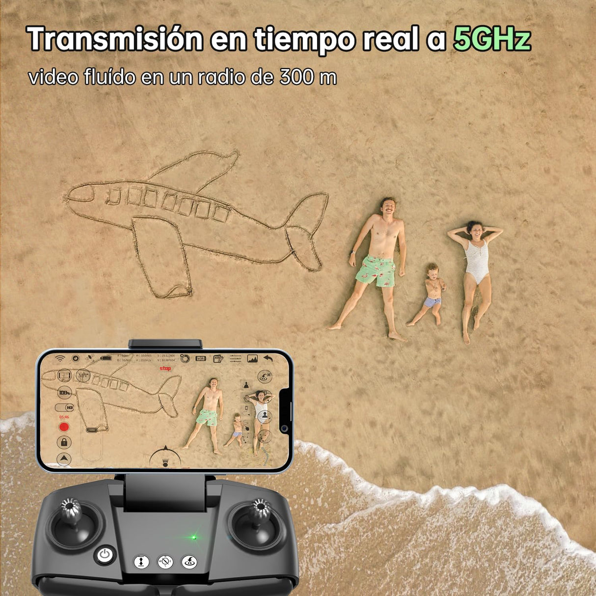 Loolinn | Dron con Cámara 4K para Principiantes como Regalo - Menos de 250g, 50 Minutos de Vuelo,2 Baterías, Fotos en 4K,Videos en 2K, Retorno Inteligente GPS, Marcado C0- Dron GPS (Ideal para Regalo)