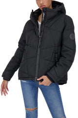 alife & kickin Kasandraak A Jacket Chaqueta de Invierno para Mujer, Forro cálido, Tallas XS-XXL, Moonless, S