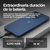 Motorola Moto g15 24GB (8G+16GB RAM Boost)/256GB Azul, España, Pantalla de 6.72'' FHD+, Sistema de cámaras de 50 MP y Objetivo Ultra Gran Angular, Batería 5200 mAh, Carga TurboPower, Soft Luxe