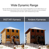 INSTAR IN-8003 Full HD (versión PoE) blanco / Cámara IP / Cámara de vigilancia / Gran angular / Ethernet como fuente de poder / Cámara interior y exterior a prueba de interperie