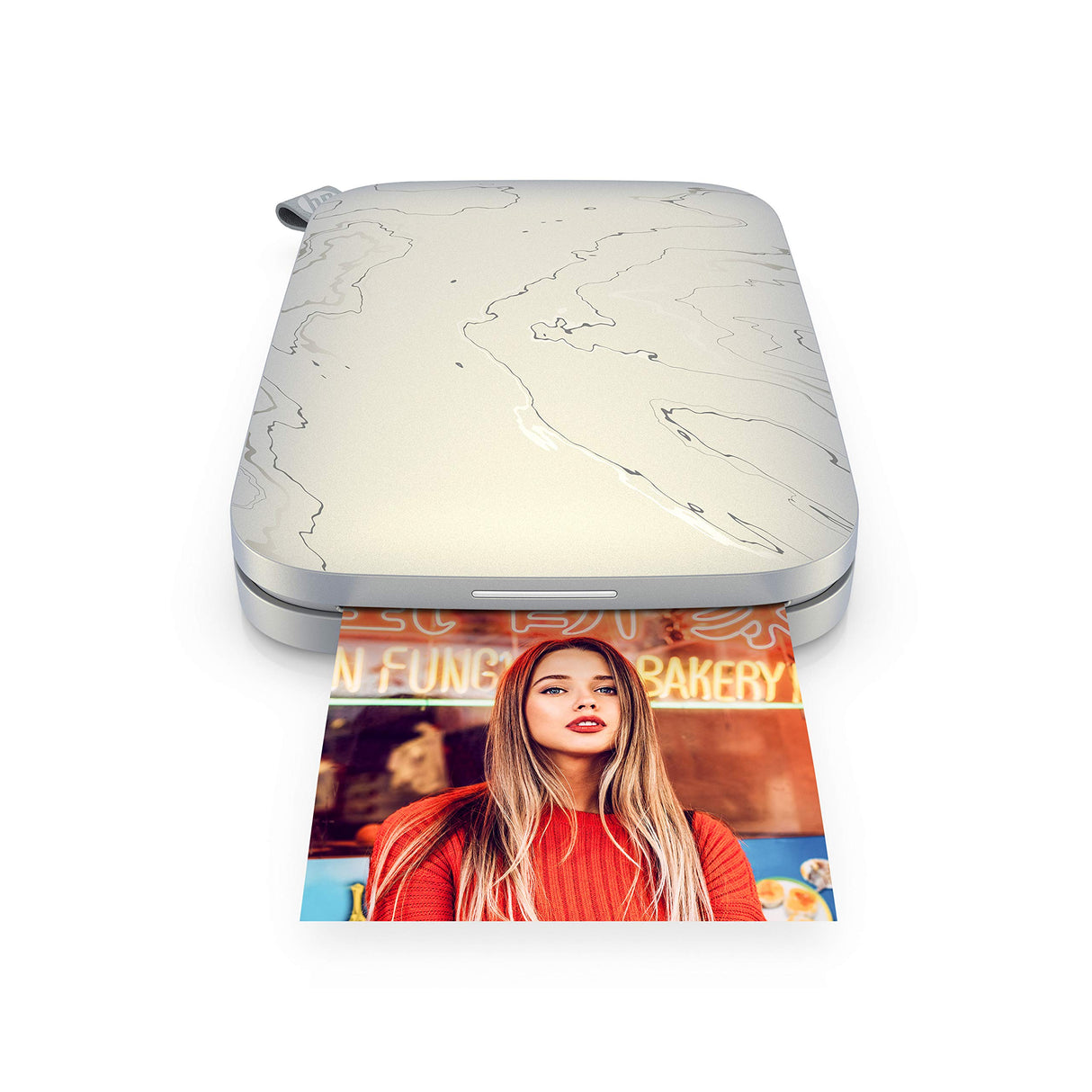HP Sprocket Select Impresora fotográfica instantánea portátil de 2,3 x 3,4 Pulgadas (Blanco) Paquete de Viaje