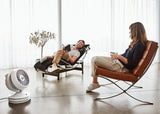 Rowenta Air Force Intense - Ventilador de calefacción 2 en 1, silencioso, multioscilación ecológica, modo automático, función de inicio diferido, mando a distancia, HQ7152F0, color blanco