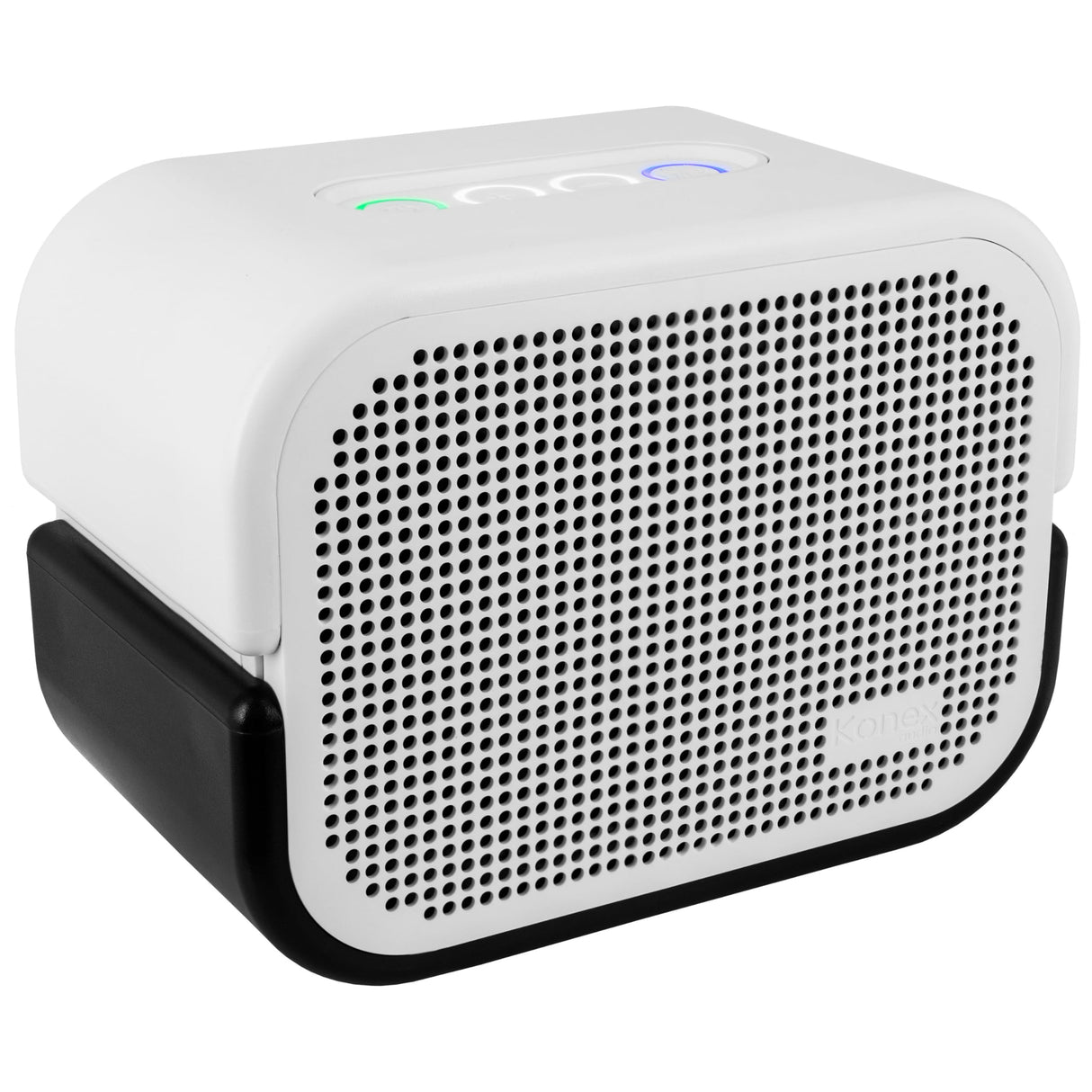 Konex audio Altavoz Amplificado portátil Bluetooth Blanco de 2 vías K-Five - Diseño Elegante, Bluetooth 5.1 - Entrada AUX - USB. Batería Recargable. Calidad y Potencia de Sonido.
