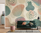 Komar Papel pintado fotográfico de fieltro Bohorama – Tamaño 350 x 250 cm – Papel pintado, decoración de pared, salón, dormitorio, oficina