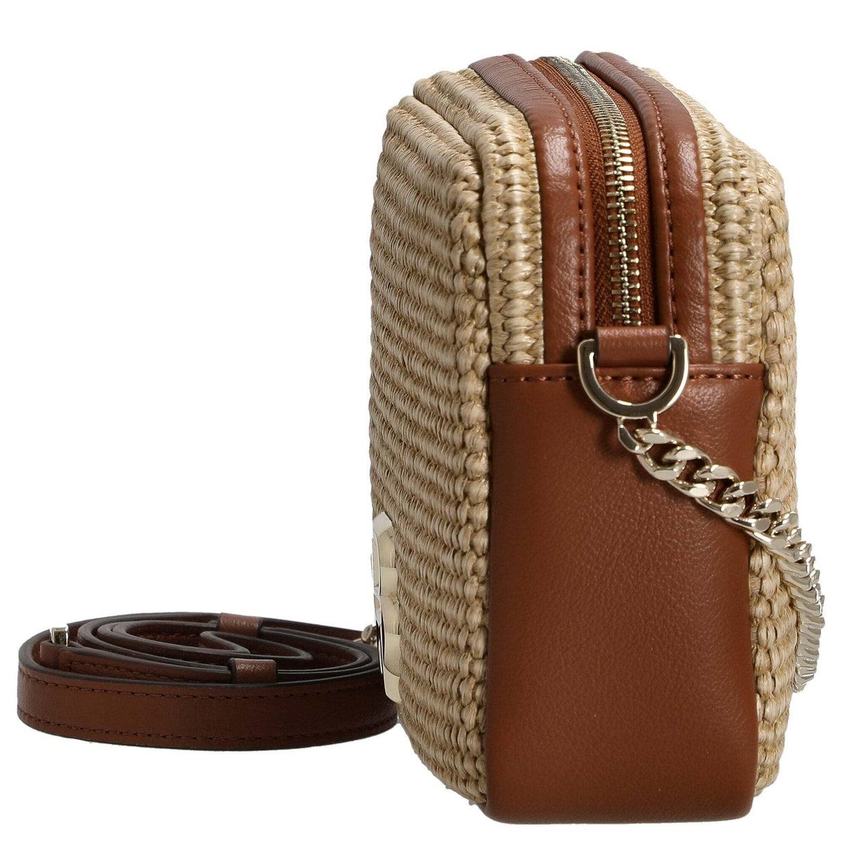 BOSS B Icon Crossbody RF, Bandolera para Mujer, Natural, One Size