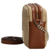 BOSS B Icon Crossbody RF, Bandolera para Mujer, Natural, One Size