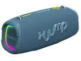 X Jump XJ 200 - Altavoz portátil Amplificado de 90 W, Alto Rendimiento, Bluetooth, función TWS, USB, AUX-IN, micrófono Incorporado, Altavoz Resistente al Agua IPX5, Azul