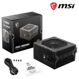 MSI mag A650BNL - Fuente de alimentación (650 W, 80 Plus, Color Bronce ATX PSU