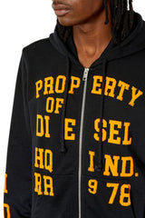 Diesel S-Ginn-Hood-Zip-k7 Sudadera, 0HAYT-9XX-0HAYT, M para Hombre