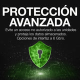 Seagate Exos 7E10, 6 TB, Unidad HDD interna - 3,5 pulgadas 4Kn SAS 6 Gb/s, 7200 r.p.m., 256 MB de caché y 2M de MTBF para empresas, centro de datos (ST6000NM004B)