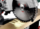 metabo KS 216 M 610216900 - Juego de sierra tronzadora (caja con 2 hojas de metal duro, inclinación de la hoja de sierra, ampliaciones de mesa integradas)