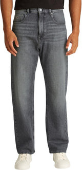 Tommy Jeans Vaqueros Hombre Otis Regular Straight Leg, Negro (Denim Black), 30W/36L