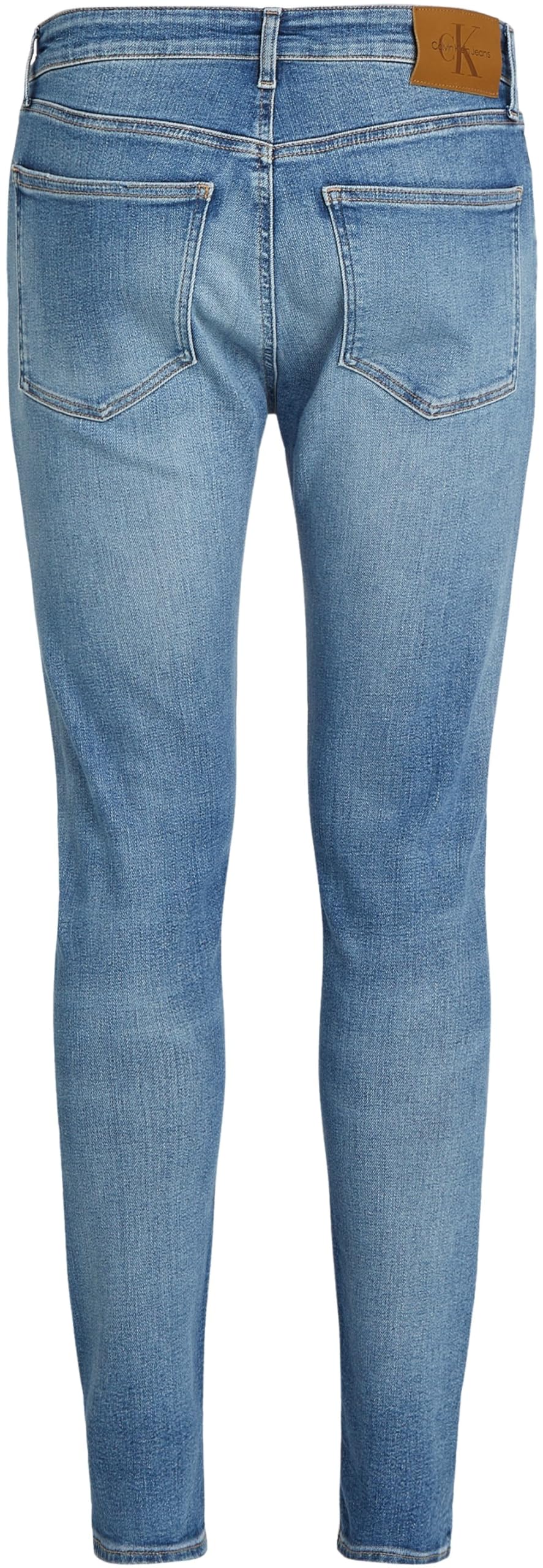 Calvin Klein Vaqueros Hombre Skinny elásticos, Azul (Denim Light), 36W/34L