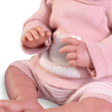 Muñecas Antonio Juan | Sweet Reborn Luca en Conjunto de Punto | Cuerpo de Tela Ponderado 42 cm | Articulaciones Móviles | Ref. 80324 - Colección 2024