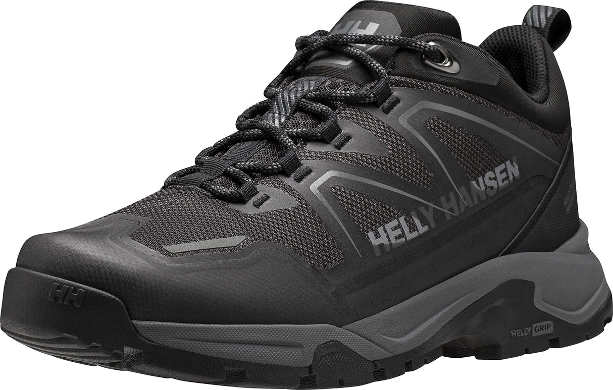 Helly Hansen Hombre Zapatos de Senderismo Cascade Low Cut, Negro, 41