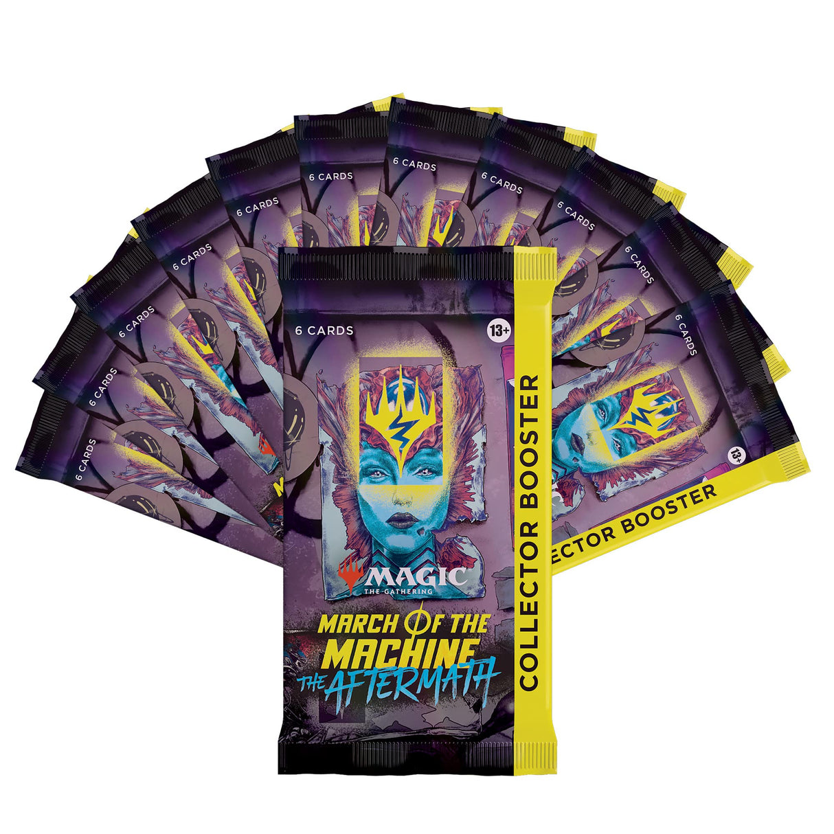 Caja de sobres de coleccionista de Marcha de las máquinas: las secuelas, de Magic: The Gathering, 12 sobres (72 cartas de Magic) (Versión en Inglés)