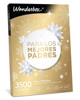 WONDERBOX - Caja Regalo - para los Mejores Padres - 1 o 2 Noches con Desayuno y Cena o Actividad de Bienestar para 2 Personas - 3500 estancias en España y Europa - Ideas Regalo