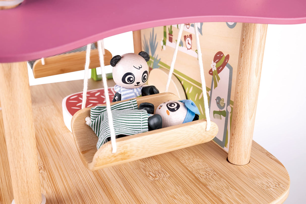 Hape Casa de Bambú de los Osos Pandas