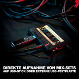 Reloop Tape - Grabadora de mezclas USB con aspecto de cinta retro
