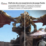 LG 39GS95QE-B - Monitor Gaming Ultragear Curvo, 39", OLED UW5K2K (5120 x 2160), Curvatura 800R, 21:9, 240 Hz, 0.03 ms, AMD FreeSync Premium Pro, Acabado Anti-Glare, Negro