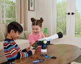VTech - Telescopio Multimedia Aventuras espaciales, Telescopio Interactivo con Pantalla a Color, +200 Fotos y vídeos de la NASA, Juguete científico niños +7 años, Contenido en Español