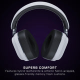 Turtle Beach Stealth 700 Blanco Playstation Auriculares de Juego Inalámbricos con 80hr Batería, Altavoces de 60 mm, Transmisores Duales y Bluetooth para PS5, PS4, PC y móviles