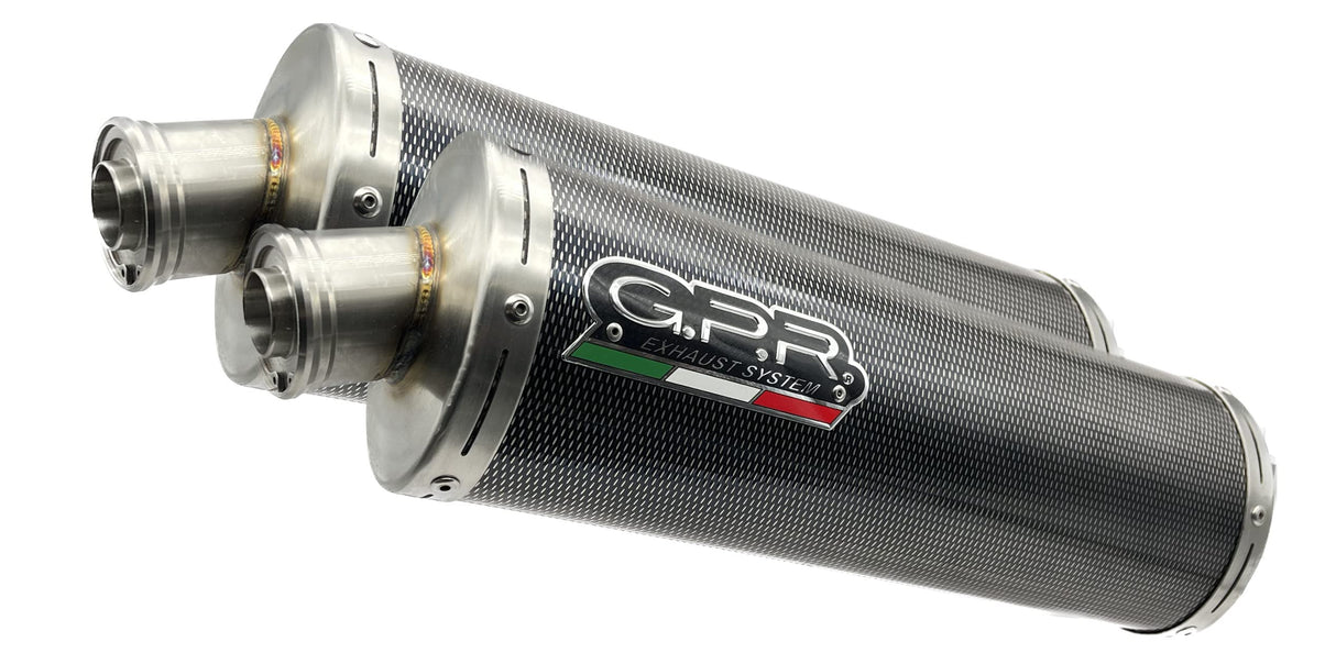 GPR Escape Honda Cbf 1000 2006/09 Par de Escapes Homologados con Conexión GPR Classic Poppy
