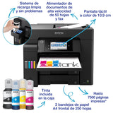 Impresora multifunción EcoTank ET-5800 A4 con depósito de tinta, conexión Wi-Fi y fax