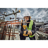 DEWALT DCG406N-XJ, Mini-Amoladora sin escobillas XR 18V 5Ah Li-Ion, Ø125mm, Interruptor Hombre-Muerto, Arranque Suave, Freno, Embrague,Mango lateral de 2 posiciones, Sin cargador/batería