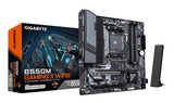 GIGABYTE B550M Gaming X WIFI6 Placa Base - Procesadores AMD Ryzen 5000, VRM de 5+3 Fases, hasta 3200 MHz DDR4, 1x M.2 PCIe 4.0 + 1x M.2 PCIe 3.0, Wi-Fi 6, LAN 1 GbE, USB 3.2 Gen 1