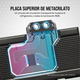 Corsair Hydro X Series XG7 RGB RX 7900 XTX Bloque de refrigeración líquida para GPU - para AMD Radeon™ RX 7900 XTX - Bloque de refrigeración líquida para GPU de Cobre - Negro