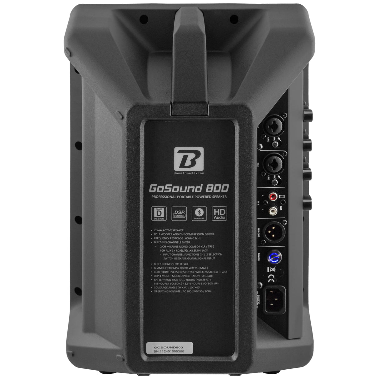 BoomToneDJ GoSound 800
