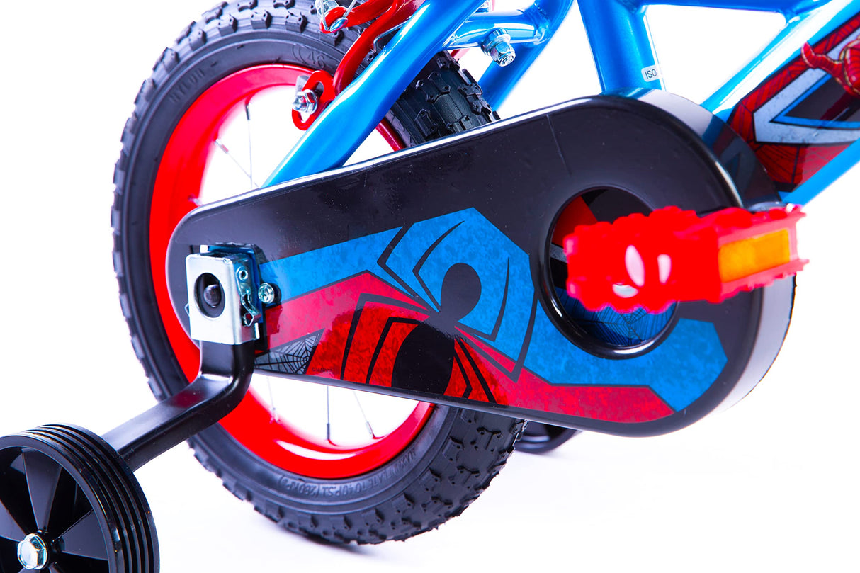 Huffy Marvel Spiderman-Bicicleta de 12 Pulgadas Spider Man, Niños, Azul, 30,5 cm