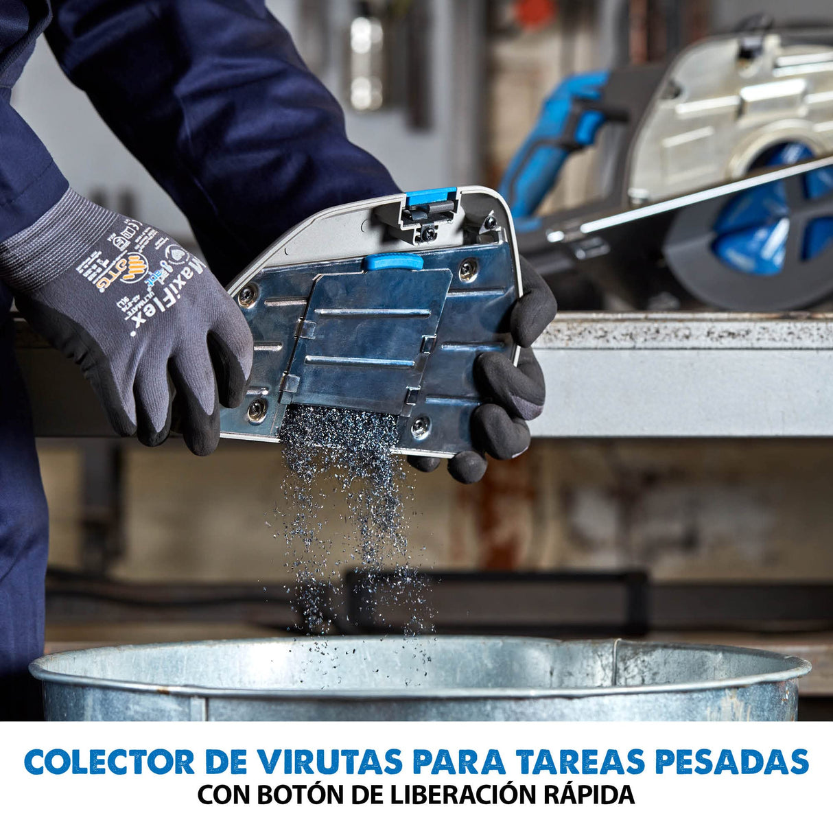 Evolution Sierra tronzadora industrial para acero de 210 mm S210CCS de Evolution: acabado que se puede trabajar al instante, sin calor, rebabas ni chispas. Incluye hoja para acero dulce