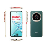 ZTE Nubia Focus 2 Ultra 5G, Smartphone Libre con IA, 8GB+512GB, Lente Giratorio, Pantalla AMOLED 6,8", Cámara 50MP con IA, Botón Capturador, Batería 5000mAh, Android 15, Incluye Funda, Verde